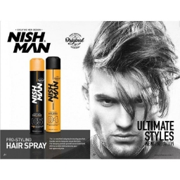 Fixativ puternic NISH MAN 04 - 400 ml - Galben