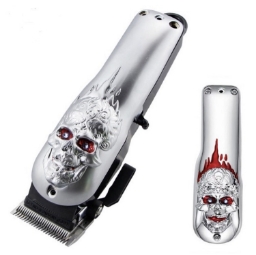 Carcasa metalica 3D Skull - Silver