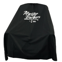 Pelerina frizerie/coafor NISH MAN - MASTER BARBERS - Neagra