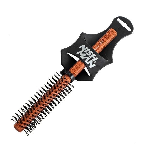 NISH MAN- Perie coafat rotunda -  N.39