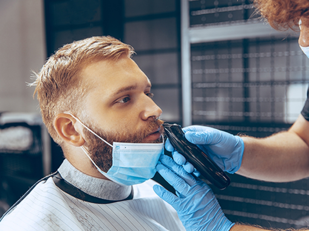 Sfaturi pentru ingrijirea barbii atunci cand purtati masca de protecție