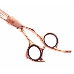 Foarfeca de filat - HAITO - Rozu / 61745  - 5.5 inch - Offset