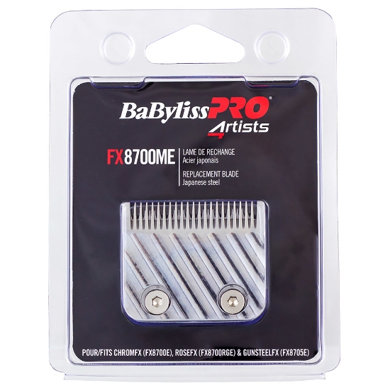 BABYLISS - Cutit semi-fade pentru masina de tuns FX8700 - Argintiu