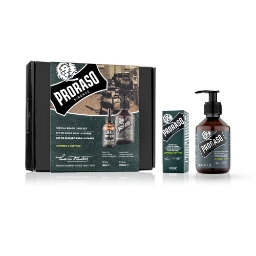 PRORASO - Set ingrijire barba - Ulei + Sampon -  Cypress and vetiver