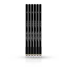 Creioane pentru Hair Design -L3VEL3 -  Negru - 6 buc