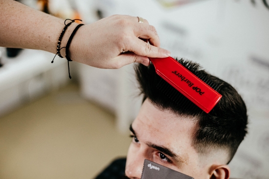 Perie coafat/frizerie - POP BARBER - 9 file - Rosie