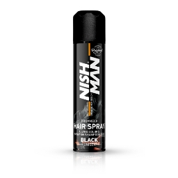 NISH MAN - Spray de par colorat - 150 ml - Negru NISH MAN - Spray de par colorat - 150 ml - Negru