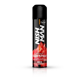 NISH MAN - Spray de par colorat - 150 ml - Rosu NISH MAN - Spray de par colorat - 150 ml - Rosu