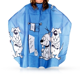 EUROSTIL - Pelerina frizerie/coafor pentru copii - Albastra EUROSTIL - Pelerina frizerie/coafor pentru copii - Albastra