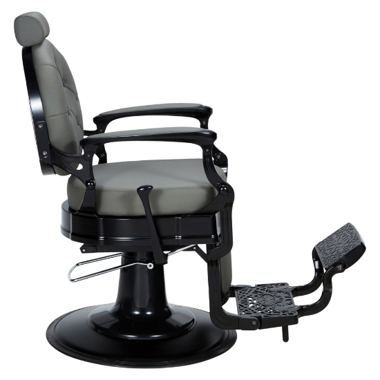 MIRPLAY - Scaun frizerie - Check  GY - Gri