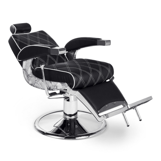 MIRPLAY - Scaun frizerie - Hugo - Negru
