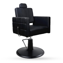 Scaun pentru coafor - MENOSER - Detroit - Negru Scaun pentru coafor - MENOSER - Detroit - Negru