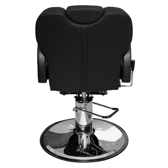 Scaun frizerie - MENOSER - Chicago - Negru
