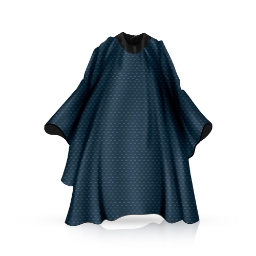 Pelerina - POP BARBERS frizerie/coafor - Guler Neopren - Inchidere arici - Logo spate 