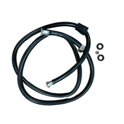 Furtun + para dus scafa frizerie - Negru - 108