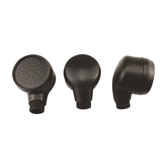 Furtun + para dus scafa frizerie - Negru - 108