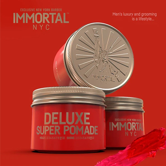 Ceara de par - IMMORTAL - Deluxe Super Pomade - 100 ml