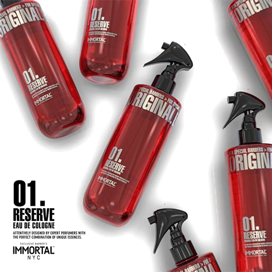 After shave colonie - IMMORTAL - Original 01 - 500 ml