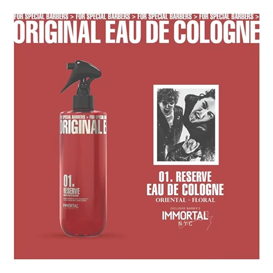 After shave colonie - IMMORTAL - Original 01 - 500 ml
