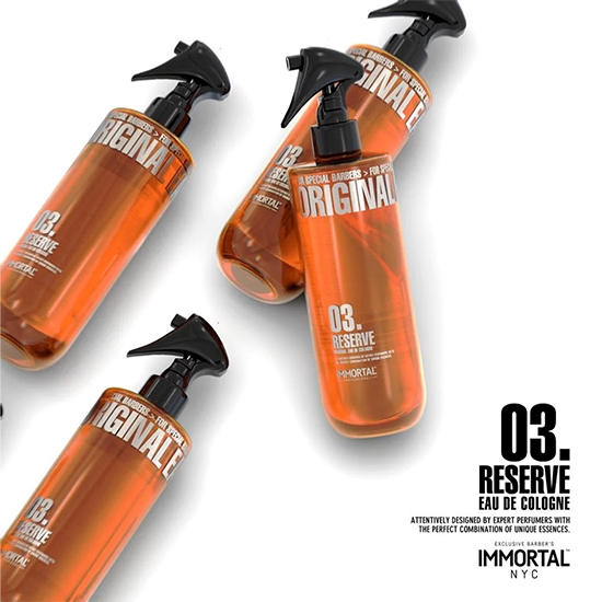 After shave colonie - IMMORTAL - Original 03 - 500 ml