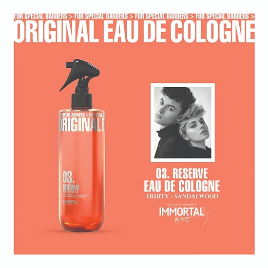 After shave colonie - IMMORTAL - Original 03 - 500 ml