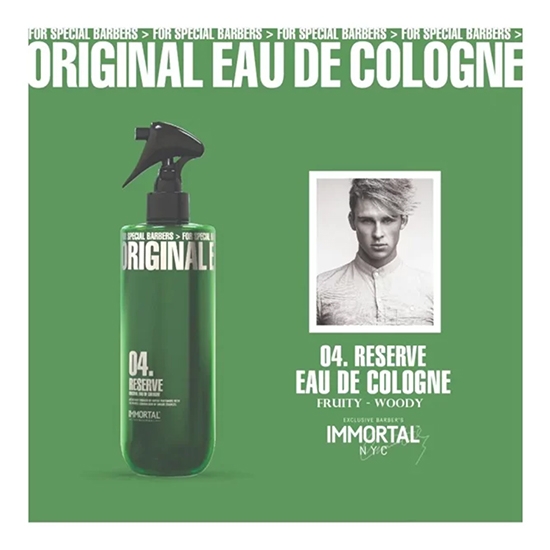 After shave colonie - IMMORTAL - Original 04 - 500 ml
