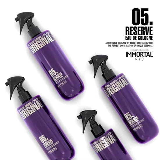 After shave colonie - IMMORTAL - Original 05 - 500 ml