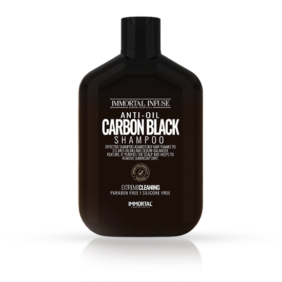 Sampon pentru bar - IMMORTAL - Carbon Black - 500 ml