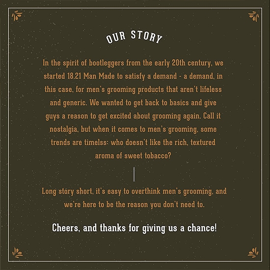 Set cadou - MAN MADE - Volume 4 - Spiced Vanilla