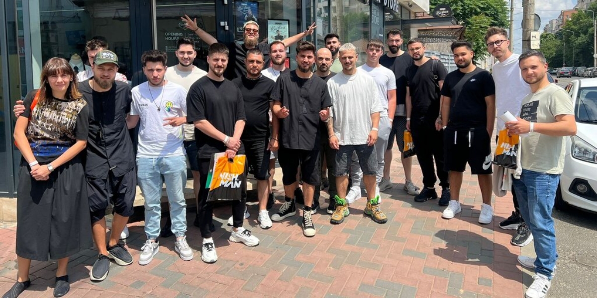 11 iunie a fost zi dedicata cursului de barbering!