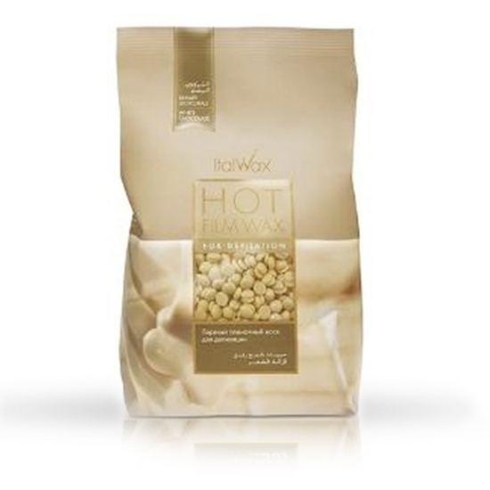 Ceara epilatoare granule - ITALWAX - Ciocolata alba - 500 g