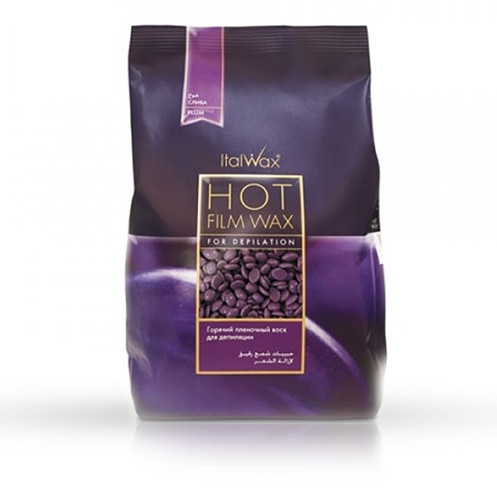 Ceara epilatoare granule - ITALWAX - Pruna - 500 g