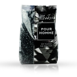 Ceara epilatoare granule - ITALWAX - pentru Barbati- Argintiu - 1000 g