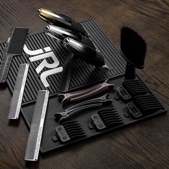 Covor magnetic - JRL - pentru ustensile si masini de tuns -  Negru