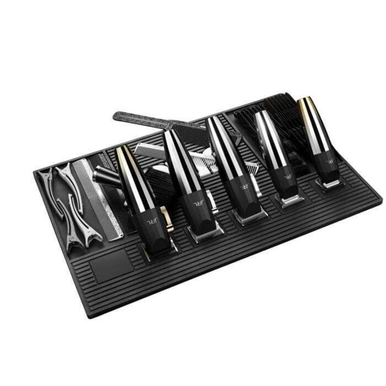 Covor magnetic - JRL - pentru ustensile si masini de tuns -  Negru - V2