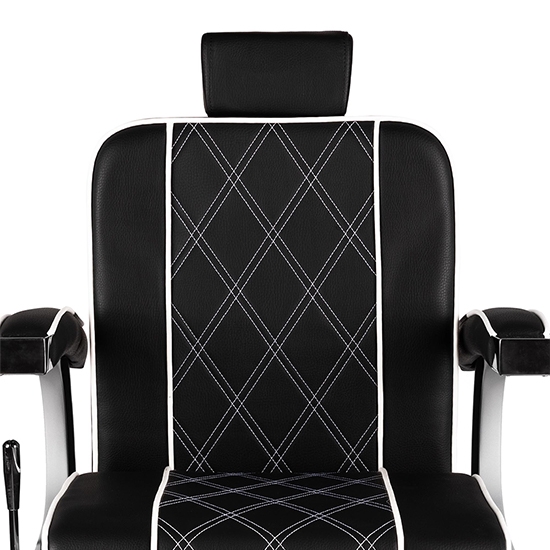 Scaun frizerie - MENOSER - Boston - Negru