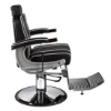 Scaun frizerie - MENOSER - Boston - Negru
