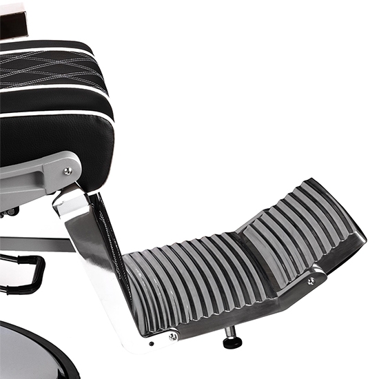 Scaun frizerie - MENOSER - Boston - Negru