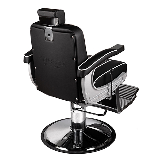 Scaun frizerie - MENOSER - Boston - Negru
