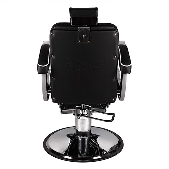 Scaun frizerie - MENOSER - Boston - Negru