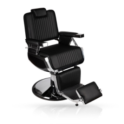 Scaun frizerie - MENOSER - Toronto - Negru
