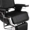 Scaun frizerie - MENOSER - Toronto - Negru