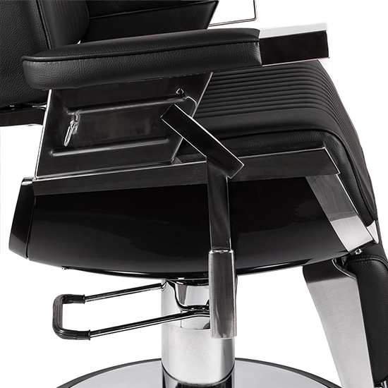 Scaun frizerie - MENOSER - Toronto - Negru