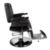 Scaun frizerie - MENOSER - Toronto - Negru