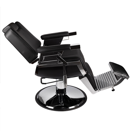 Scaun frizerie - MENOSER - Toronto - Negru
