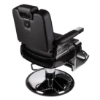 Scaun frizerie - MENOSER - Toronto - Negru