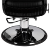 Scaun frizerie - MENOSER - Toronto - Negru