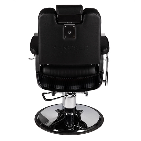 Scaun frizerie - MENOSER - Toronto - Negru