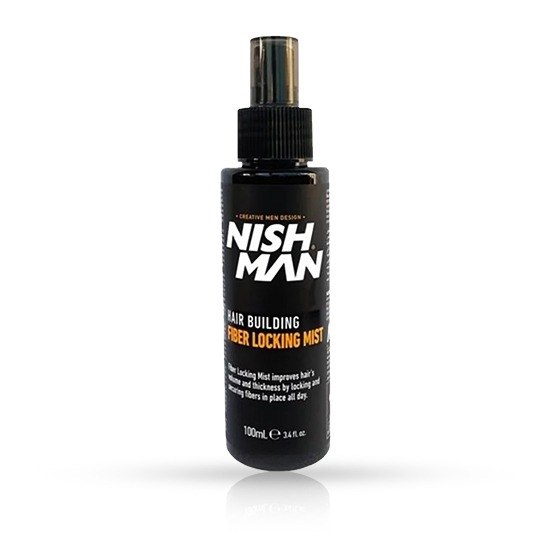 Spray fiber - NISH MAN - pentru parul rar - 100 ml