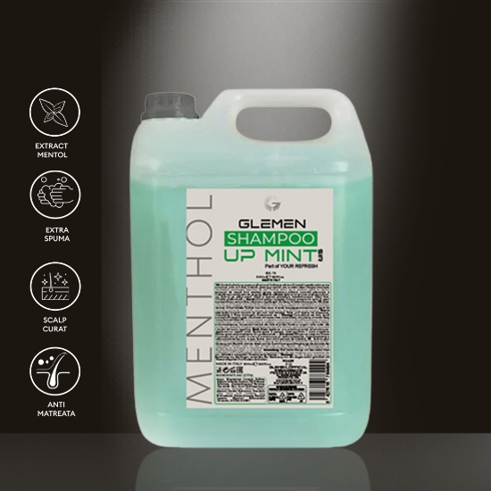 Sampon pentru par - GLEMEN - Menthol  - 5000 ml